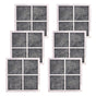 6 Pcs Replacement Air Filter For Lg Lt120f Elite 469918 Refrigerator Adq73214402, Adq73214404 V1188-WTJ-TLK-1392