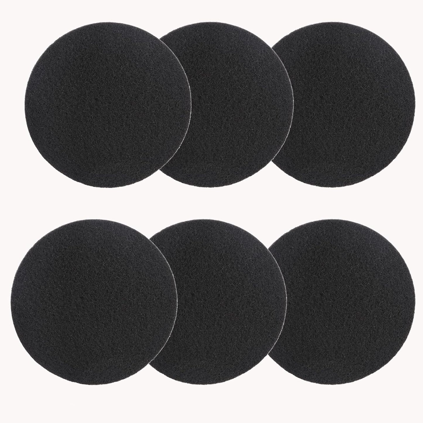 Charcoal Filters for Kitchen Compost Bin, 6 Pack Filters for Compost Pails Countertop Bin Replacement, V1188-WTJ-YL-2550