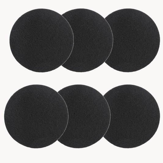 Charcoal Filters for Kitchen Compost Bin, 6 Pack Filters for Compost Pails Countertop Bin Replacement, V1188-WTJ-YL-2550