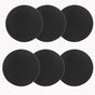 Charcoal Filters for Kitchen Compost Bin, 6 Pack Filters for Compost Pails Countertop Bin Replacement, V1188-WTJ-YL-2550