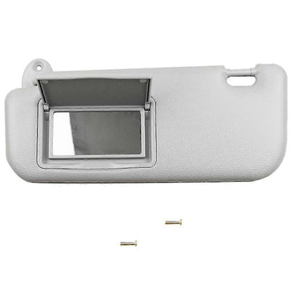 Compatible Car Visor for 2014 2015 2016 2017 with Mirror Gray Accessories 74320-02B21 74310-02K91 V1188-XJCJ-106103