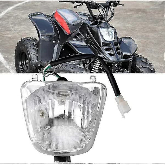 ATV Headlight Insert Compatible with 50Cc 70Cc 90Cc 110Cc 125Cc 4-Stroke V1188-XJCJ-127079
