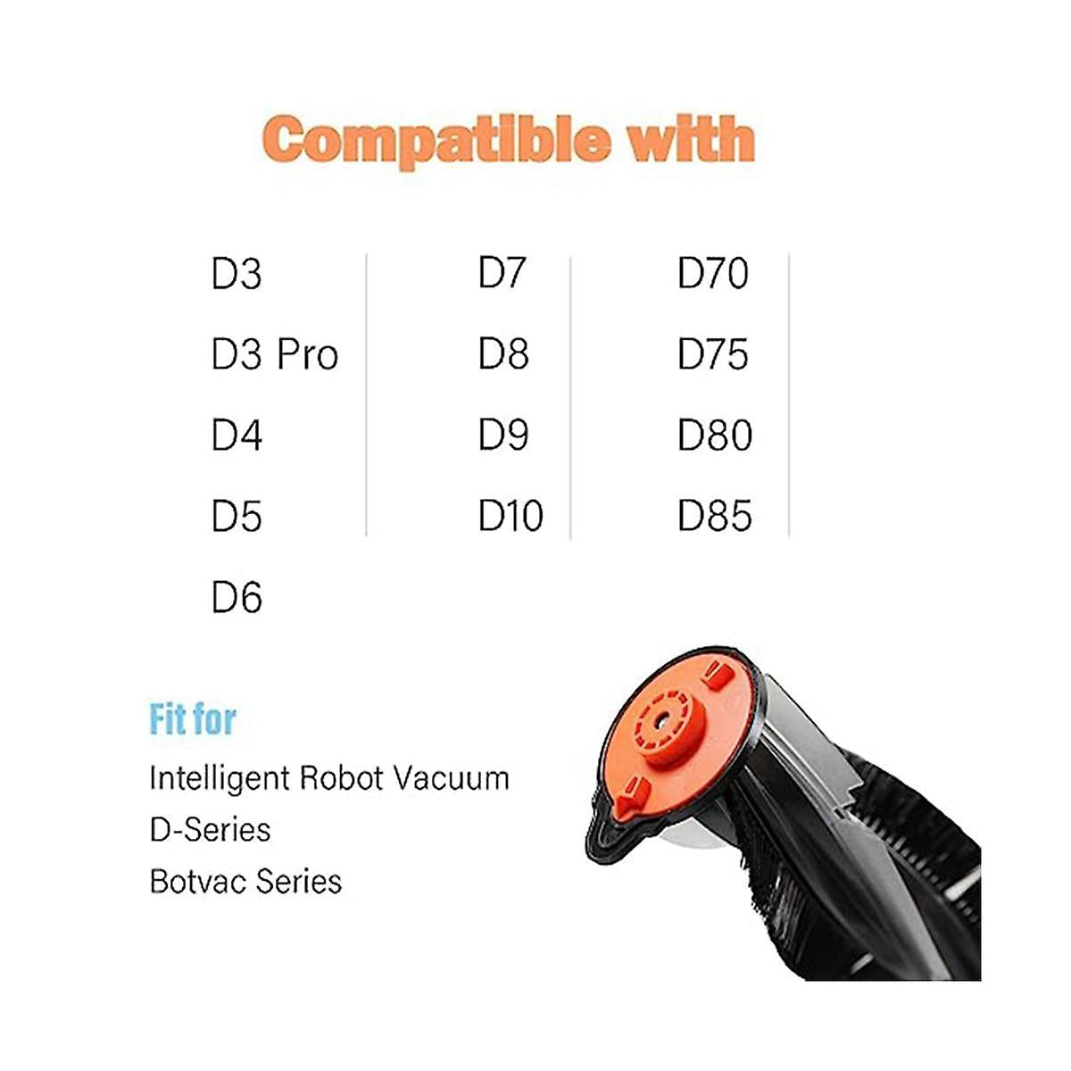 Sweeper D Series Main Brush Compatible with D3 D5 D7 D80 D7500 D8500 Robot Vacuum Cleaner Spare Parts V1188-XJCJ-132695