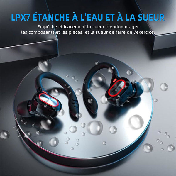 Sports Wireless Bluetooth Headphones, Wireless Headphones with Mic Bluetooth, Hi-Fi Stereo Bluetooth Headset V1188-XJCJ-99452