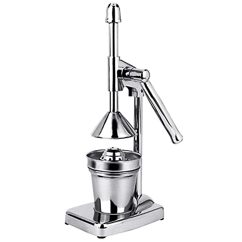 Stainless Steel Manual Press Fruit Squeezer Handheld Orange Lemon Maker Vegetable Juice Blender Cup V1188-XJEE-15540-1