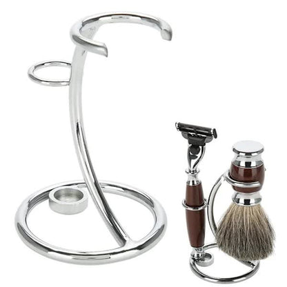 Stainless Steel Razor and Brush Holder Stand Organizer Storage V1188-XJFD-2539-1