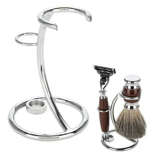 Stainless Steel Razor and Brush Holder Stand Organizer Storage V1188-XJFD-2539-1