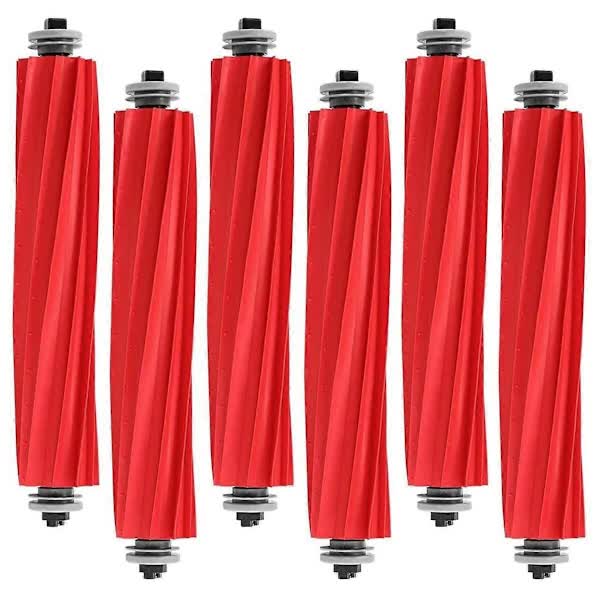 Qrevo S MaxV Pro Plus Q Series S7 Robot Vacuum Compatible Rubber Brushes 6-Pack 35A Parts V1188-XJQQ-109633-1