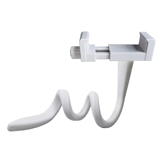 Flexible White Silicone Universal Baby Monitor Holder Tripod V1188-XJQQ-111343-1