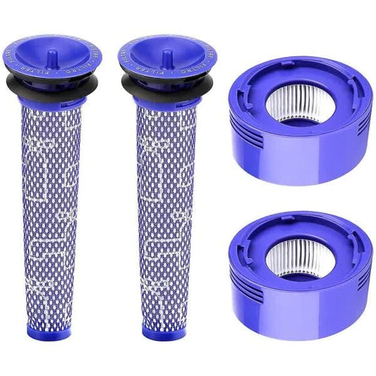 Replacement HEPA Filter Pack Compatible with Dyson V7 V8 Animal V8 Absolute Cordless Vacuum Cleaners V1188-XJQQ-113312-1