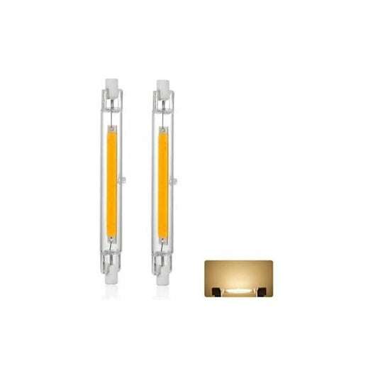 R7S LED Bulb 20W Dimmable 2-Pack, 118mm 3000K Warm White 3000LM, 360-Degree Lighting Flicker-Free, Compatible V1188-XJQQ-14072-1