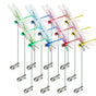 12pcs 3D Artificial Dragonfly Clips for Outdoor Garden Decor Gardening V1188-XY51-00017-1