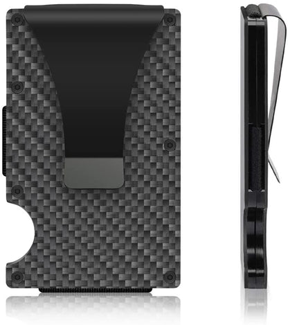 Best selling product!!! Carbon fiber RFID Card holder Black - Christmas gift One size V1188-XYFN-5500228-1