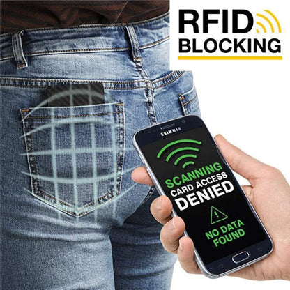 Best selling product!!! Carbon fiber RFID Card holder Black - Christmas gift One size V1188-XYFN-5500228-1