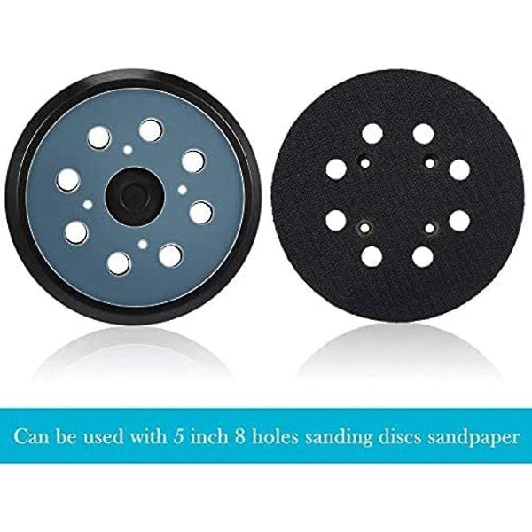 125mm Sanding Disc 8-Hole 2 pcs with Dwe6423 Dwe6421 Compatible Sandpaper Accessories V1188-XYFN-5500777-1
