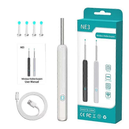 Wireless Smart Visual Ear Cleaner Usb WiFi Otoscope TW1 Ear Wax Removal Tool Set with Camera Ear Endoscope HD V1188-XYFN-6600256-1