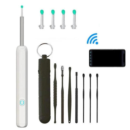 Wireless Smart Visual Ear Cleaner Usb WiFi Otoscope TW1 Ear Wax Removal Tool Set with Camera Ear Endoscope HD V1188-XYFN-6600256-1