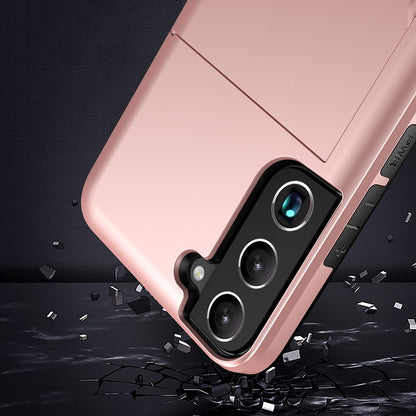 Compatible with Samsung Galaxy S22 Case with Card Slot Rose Gold V1188-XYFN-6604939-1