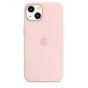 iPhone 13 Case MagSafe Compatible Silicone Cover Chalk Pink V1188-XYFN-6605639-1