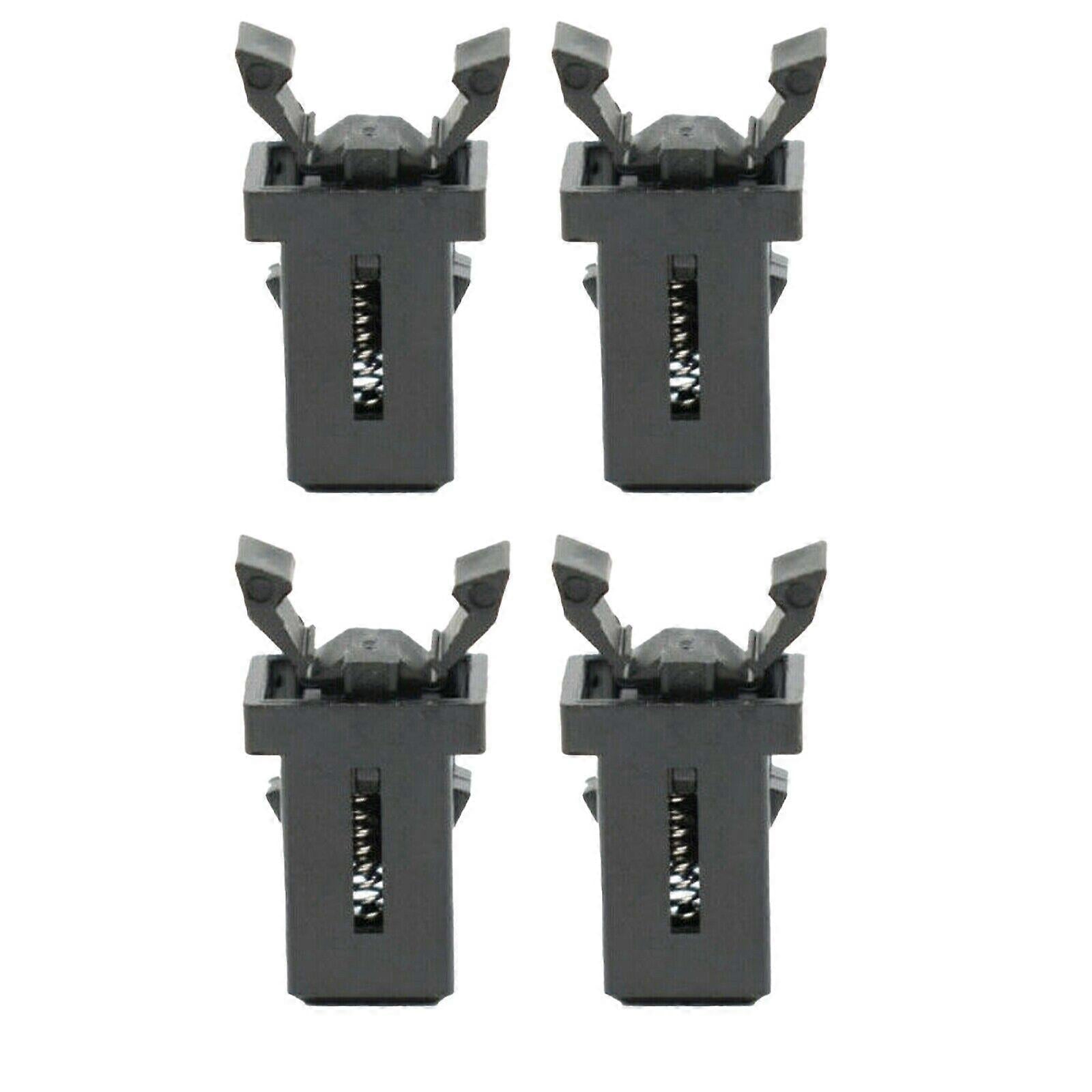 4pcs/set Replacement Car Sunglasses Holder Upper Console Latch for Most Trash Fk V1188-XYFN-7700617-1