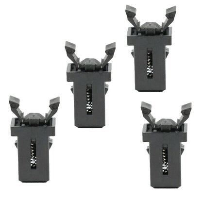 4pcs/set Replacement Car Sunglasses Holder Upper Console Latch for Most Trash Fk V1188-XYFN-7700617-1