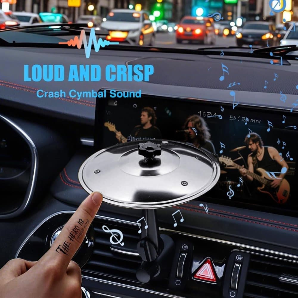 Gold Silver Car Drum Cymbal Air Valve Bracket 1/2 Pack 2 pcs Compatible with Car Accessories V1188-YG-CN1120-471-1
