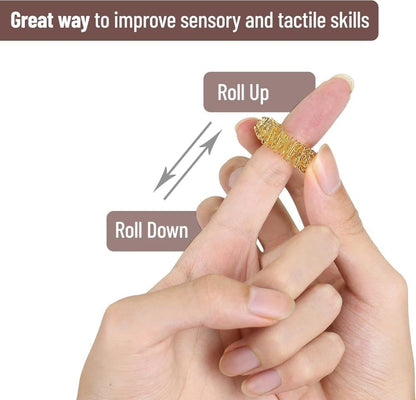 Fidget Stress Ring Sensory Toys for Anxiety and ADHD - 14 Pack Stress Rings V1188-YG-CN1120-541