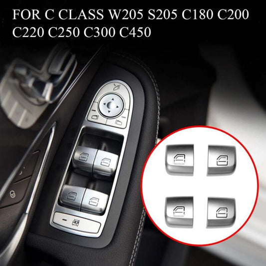 4pcs Window Lifter Control Switch Button Door Window Switch for C-Class W205 GLC W253 V1188-YG-MN101-0442