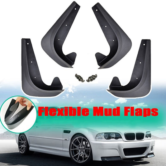 BMW Mud Flaps Compatible with 3 5 7 Series E30 E46 E90 E91 E92 E93 E60 F10 F11 G30 E38 E65 F01 Universal Fit V1188-YG-MN101-1393