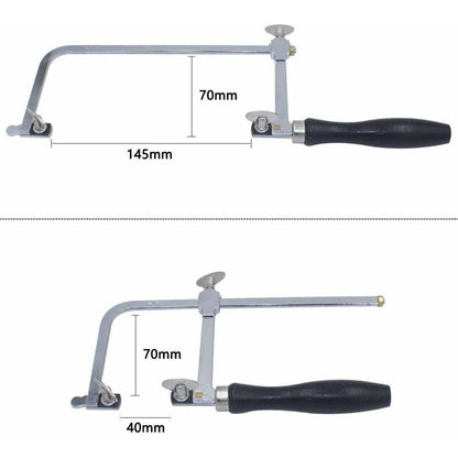 Jeweler's Saw with 144 Blades Adjustable Professional for Jewelry Making V1188-YG516-05841-1