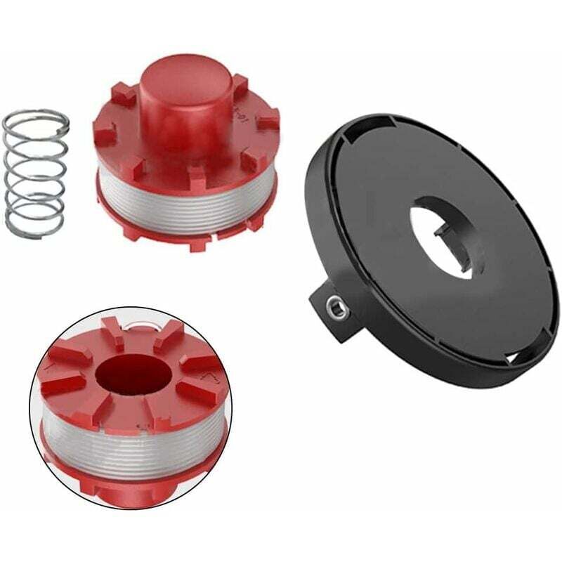 Line spool and spool cover for Einhell CECT 36/30 LI E SOLO, AGILLO 36/255 BL grass trimmer, trimmer line V1188-YG516-08027-1