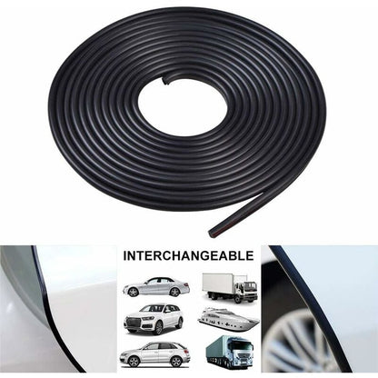 Car Door Edge Protector Rubber Strip Anti-Scratch, 5M Car Door Protector Compatible with Most Vehicles V1188-YG516-10155-1