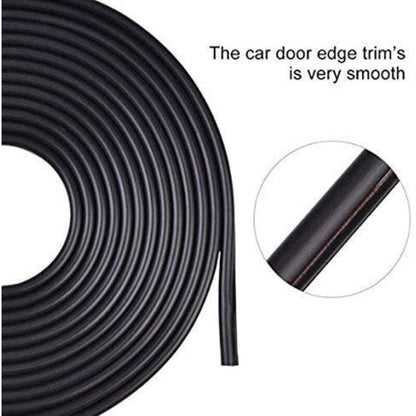Car Door Edge Protector Rubber Strip Anti-Scratch, 5M Car Door Protector Compatible with Most Vehicles V1188-YG516-10155-1