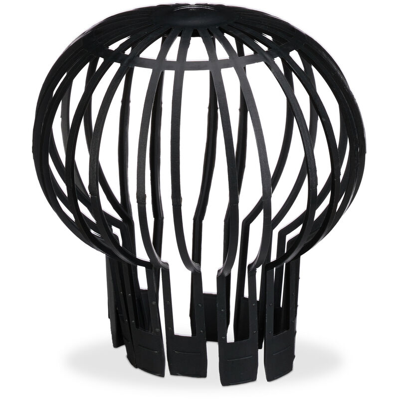 Downspout Cover, 4-pack, Plastic Basket, Leaf Catcher for Gutter, Rain Pipe Cover, Gutter Cover, 13 cm, black V1188-YG51MO-00091-1