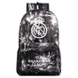Graffiti Real Madrid Uefa Champions League shoulder bag fan backpack student school bag storage bag V1188-YGF51-01304-1