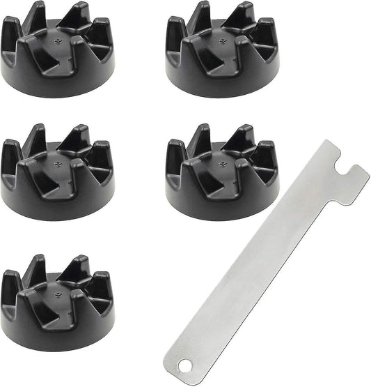 5pcs Mixer Rubber Coupling Gear Coupling With Removal Tool For Kitchenaid 9704230 V1188-YO101-1325-1