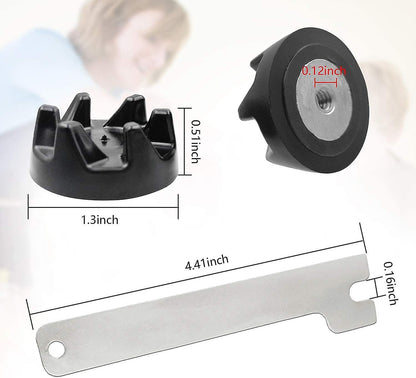 5pcs Mixer Rubber Coupling Gear Coupling With Removal Tool For Kitchenaid 9704230 V1188-YO101-1325-1