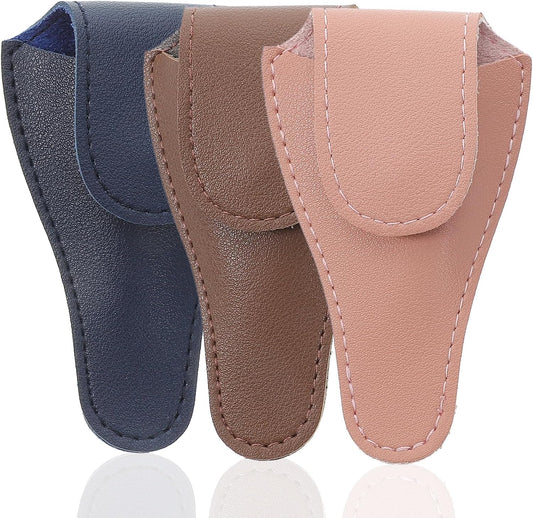 Nail Scissors Pouch Leather Pouch Holder Nail Cuticle Scissor Bag Nail Grooming Storage Case For Home Salon V1188-YT-A-1066