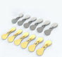 Pack of 100 Large Topwater Propeller Blades Prop Spin Custom Surface Wooden Lure Parts V1188-YT-A-2265