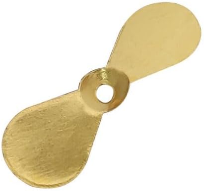 Pack of 100 Large Topwater Propeller Blades Prop Spin Custom Surface Wooden Lure Parts V1188-YT-A-2265