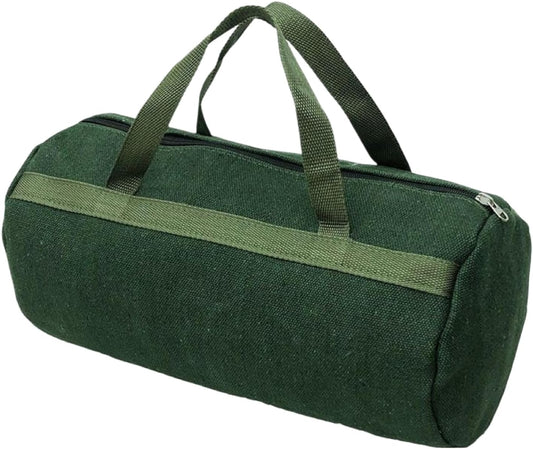 Grill Accessory Storage Bag, 24" Extra Thick Canvas Grill Utensil Storage Bag, Double Zipper Grill Tool V1188-YT-A-373