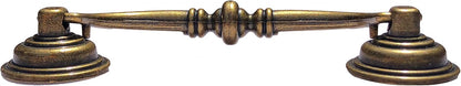 10 Pack 4.25"Hole Center Shabby Chic Drawer Pulls Handles Antique Bronze Kitchen Cabinet Drop Bail Pulls V1188-YT-A-884