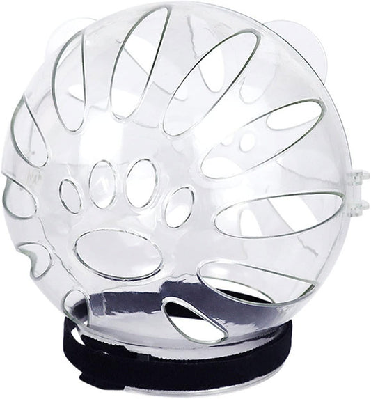 Pet Recovery Space Helmet Anti-Lick/Anti-Bite Head-Cover Breathable- Helmet Grooming Help Supplies Muzzles V1188-YT-A-896