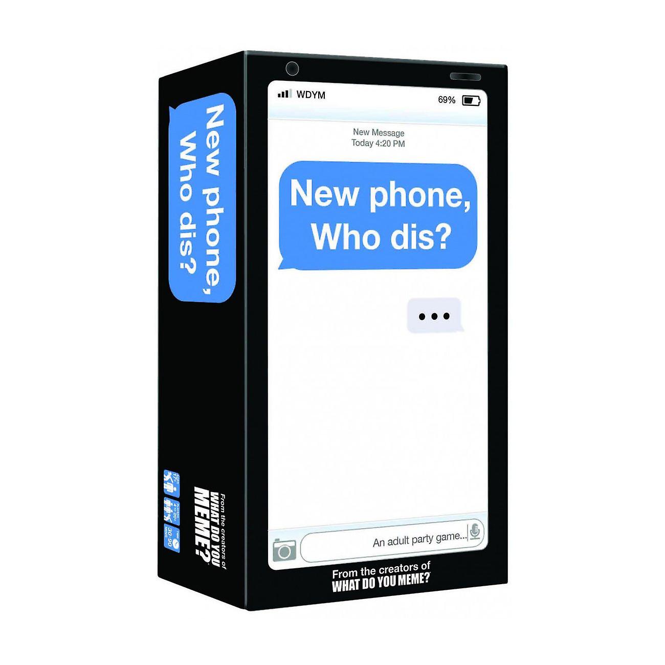 NEW PHONE, WHO DIS? Card Game V1188-YU108-02880-1