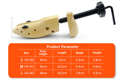 Wooden Shoe Stretcher 2 Pack for Yux 39-41 Compatible with Braun V1188-YU108-05422-2