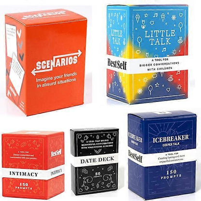 BestSelf Intimacy Games Conversation Starters for Couples - Relationship Building Card Games for Parties, 150 V1188-YU108A-0012854-1