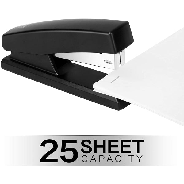 Stapler with 1000 Staples, Office Stapler, 25 Sheets Capacity Stapling V1188-YU108C-05947-1
