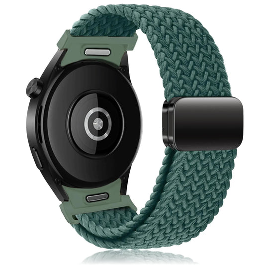 Compatible with Samsung Galaxy Watch 4 5 6 Classic/Pro Compatible Braided Magnetic Strap Without Gap 40mm V1188-YUF-17316-1