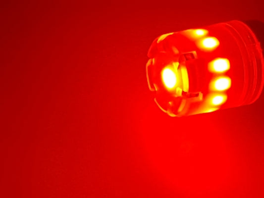 T10 w5w Canbus Red 4-pack LED bulbs 12v / 24v Red Red V1188-YUF-17645-1