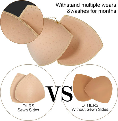 Bra Pads Insert 5 Pairs. Bra Pads Breathable Dcup V1188-YUF-34378-5